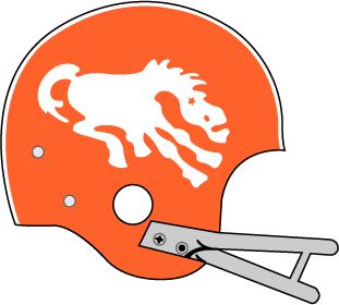 Denver Broncos 1962-1965 Helmet Logo t shirts iron on transfers